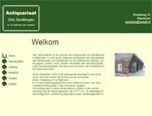 Tablet Screenshot of dickzandbergen.nl